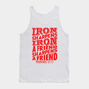 Proverbs 27:17 Tank Top